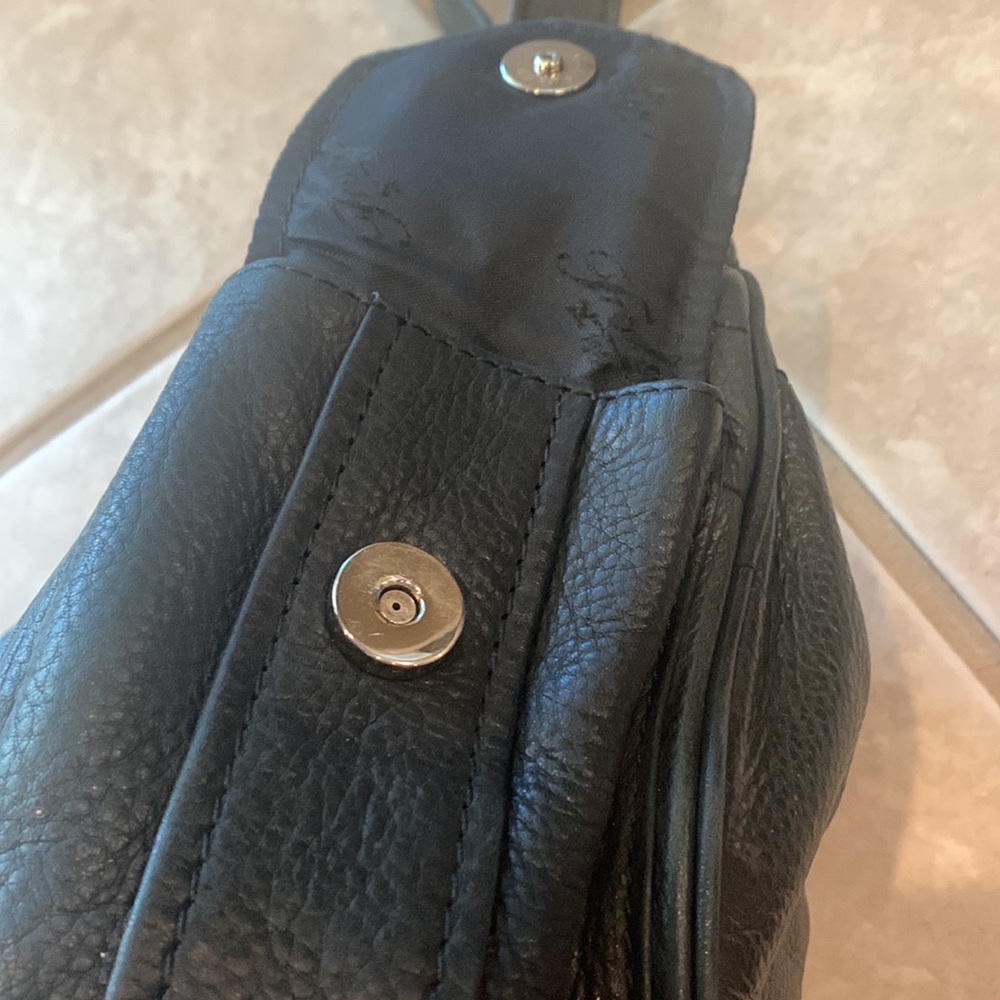 Fossil Leather Drawstring Bag - Picture 8 of 8